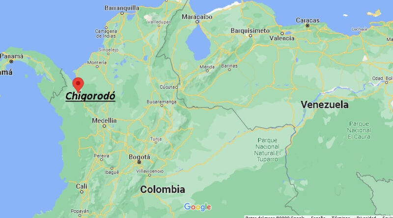 ¿Dónde está Chigorodó Colombia
