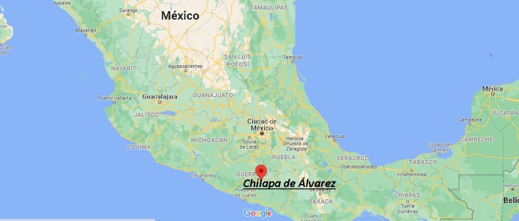 ¿Dónde está Chilapa de Álvarez Mexico