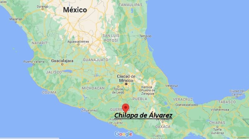 ¿Dónde está Chilapa de Álvarez Mexico