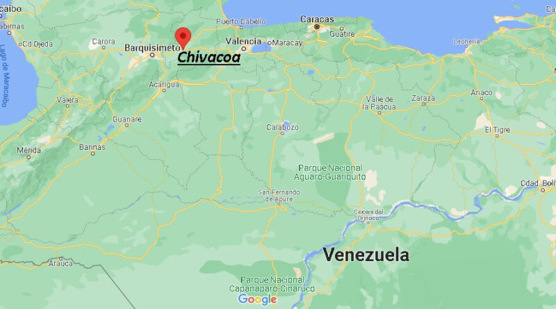 ¿Dónde está Chivacoa Venezuela
