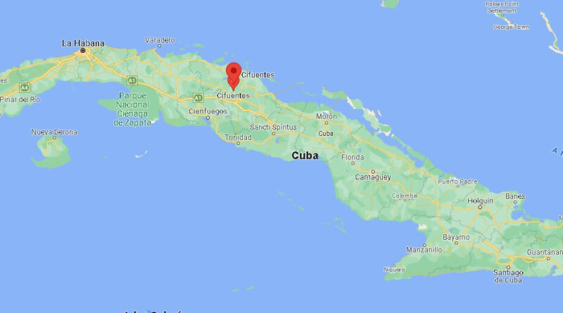 ¿Dónde está Cifuentes Cuba