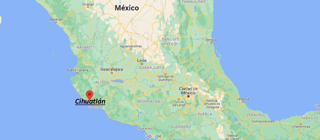 ¿Dónde está Cihuatlán Mexico