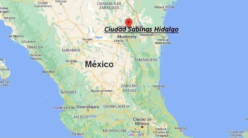 ¿Dónde está Ciudad Sabinas Hidalgo Mexico