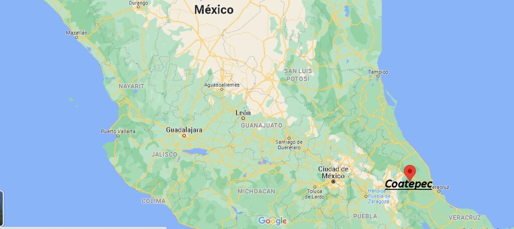 ¿Dónde está Coatepec Mexico