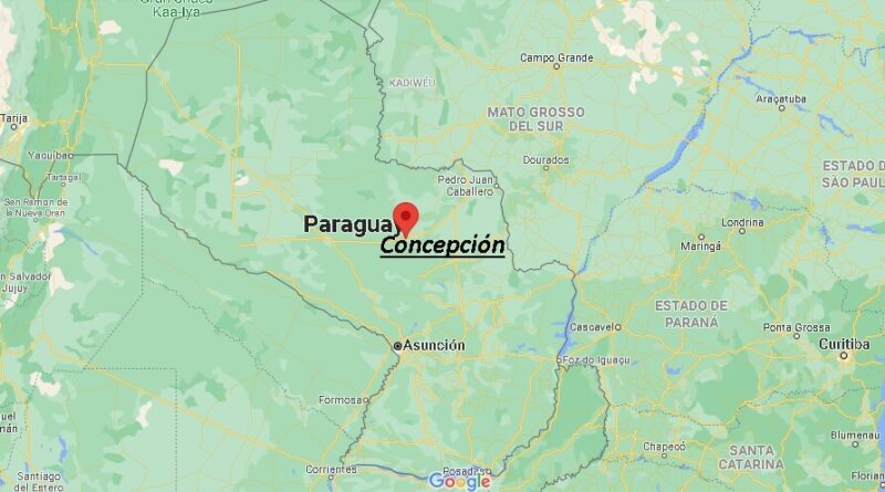 ¿Dónde está Concepción Paraguay