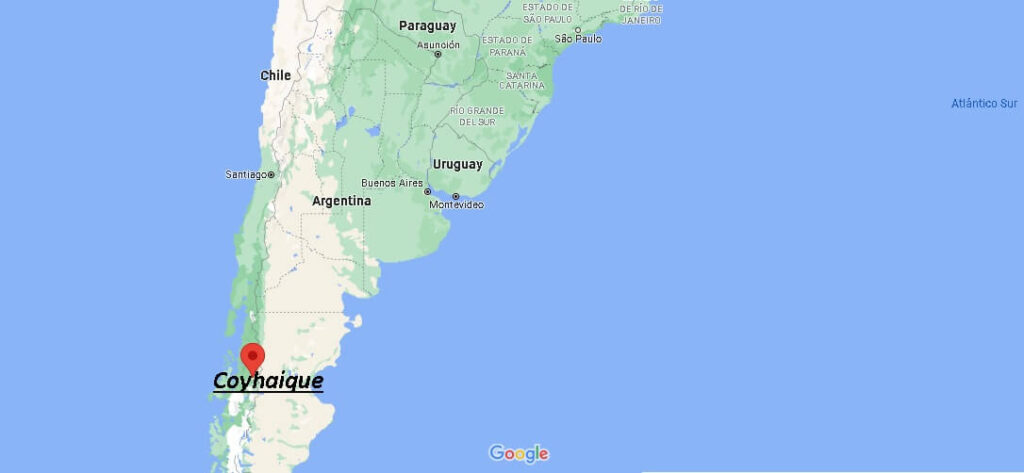 ¿Dónde está Coyhaique Chile