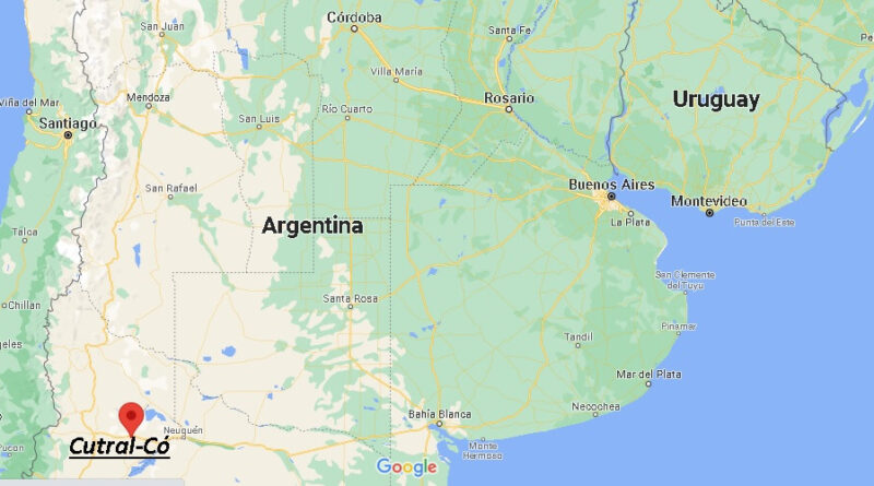 ¿Dónde está Cutral-Có Argentina
