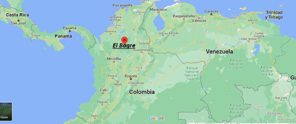 ¿Dónde está El Bagre Colombia