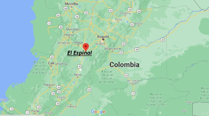 ¿Dónde está El Espinal Colombia