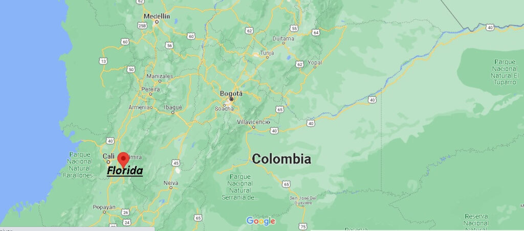 ¿Dónde está Florida Colombia