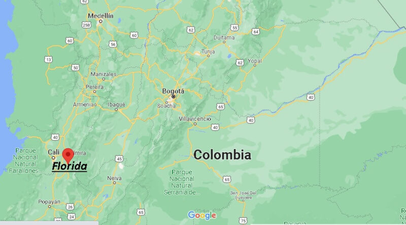 ¿Dónde está Florida Colombia