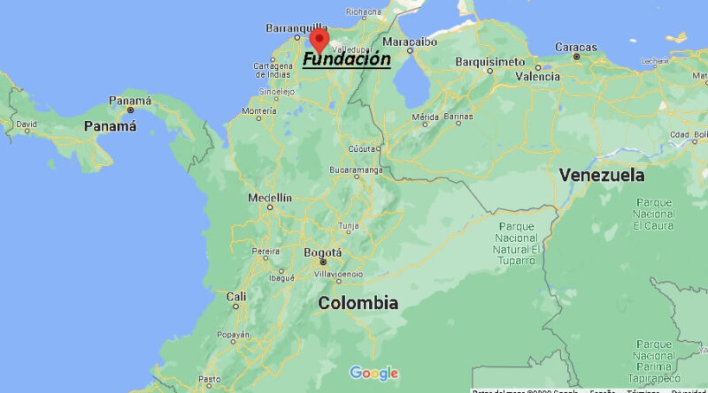 ¿Dónde está Fundación Colombia