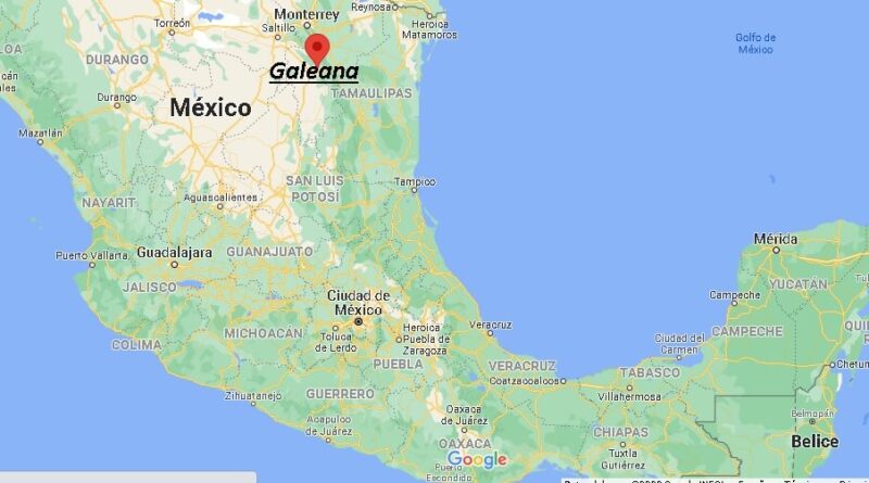 ¿Dónde está Galeana Mexico