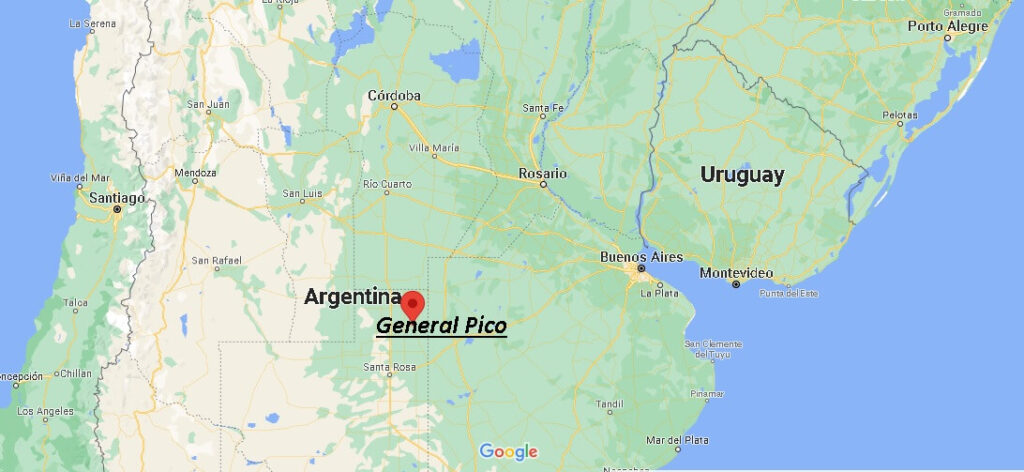 ¿Dónde está General Pico Argentina