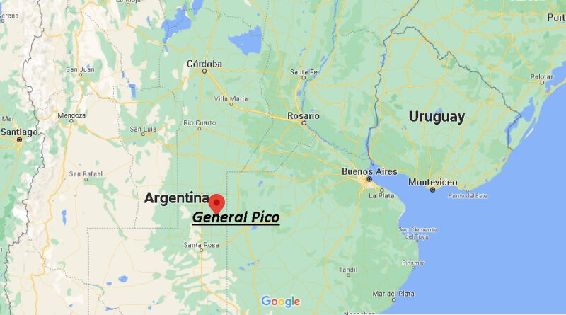 ¿Dónde está General Pico Argentina