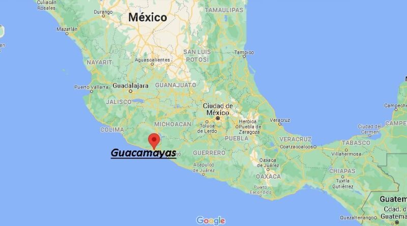 ¿Dónde está Guacamayas Mexico