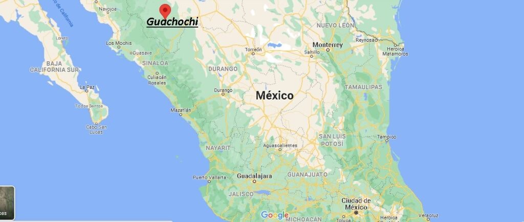 ¿Dónde está Guachochi, Mexico