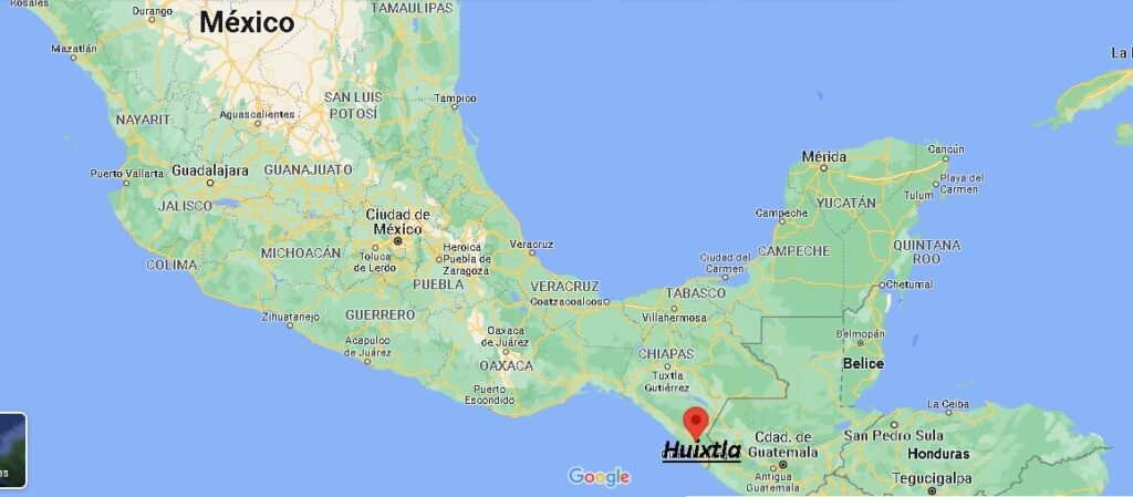 ¿Dónde está Huixtla Mexico