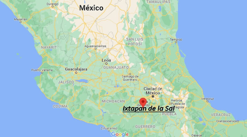 ¿Dónde está Ixtapan de la Sal Mexico