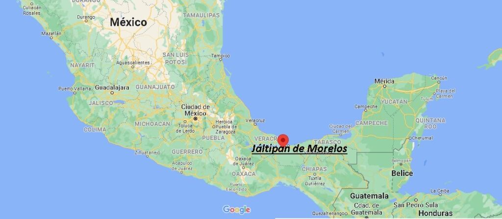 ¿Dónde está Jáltipan de Morelos Mexico