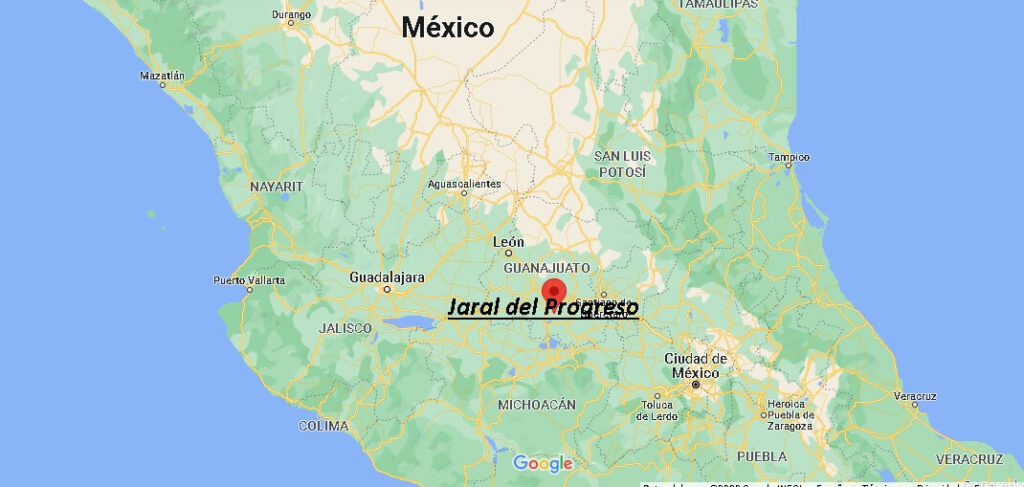 ¿Dónde está Jaral del Progreso Mexico