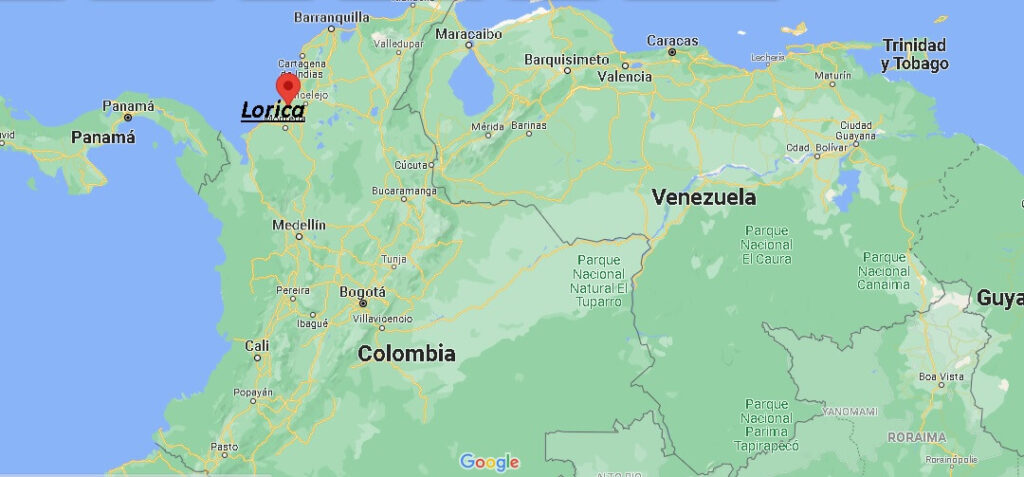 ¿Dónde está Lorica Colombia