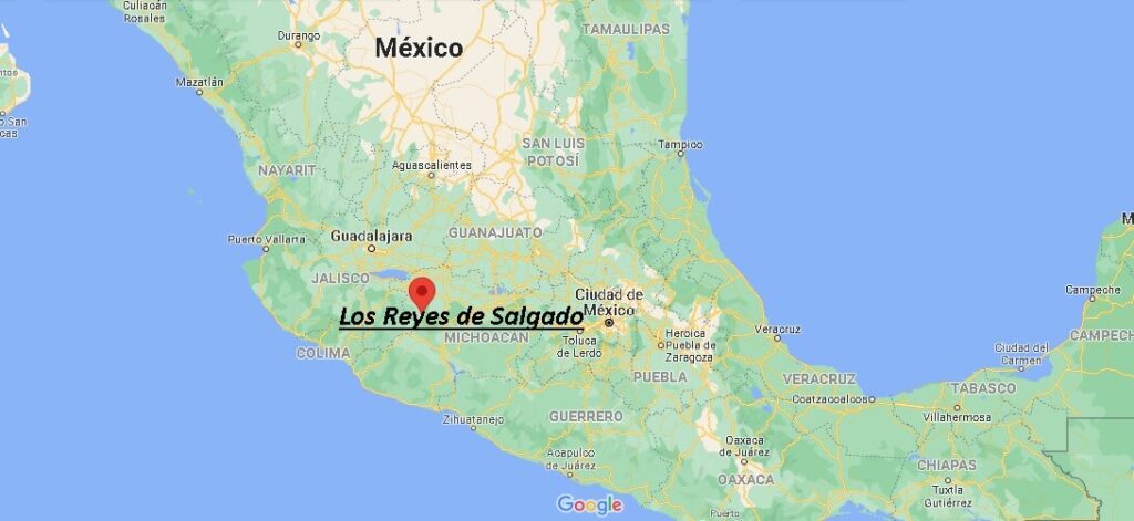 ¿Dónde está Los Reyes de Salgado Mexico