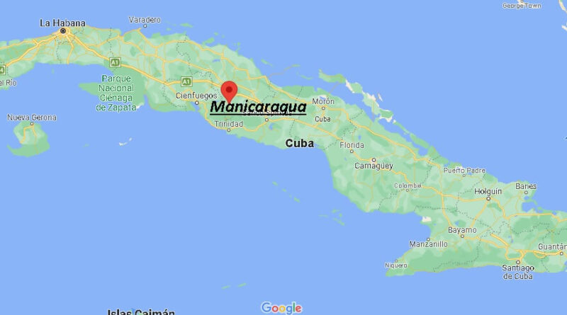 ¿Dónde está Manicaragua Cuba