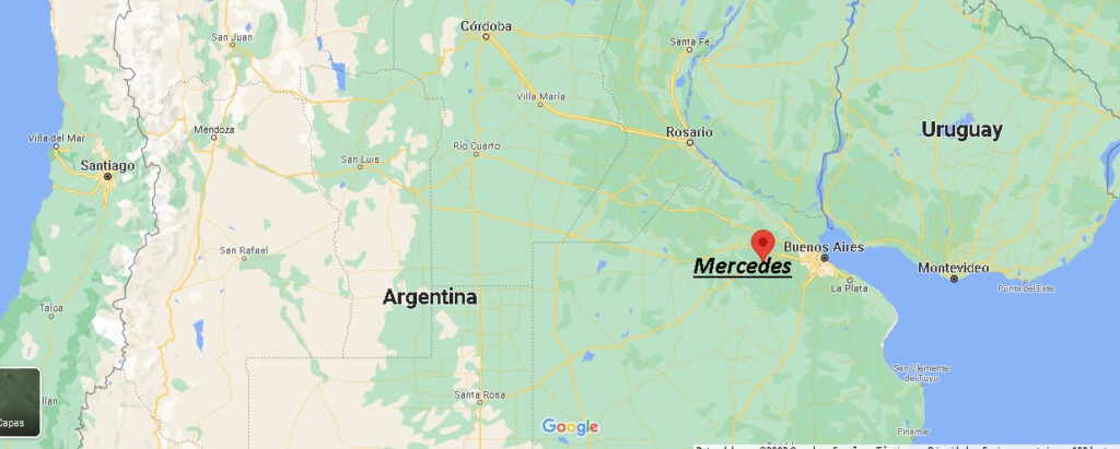 ¿Dónde está Mercedes Argentina
