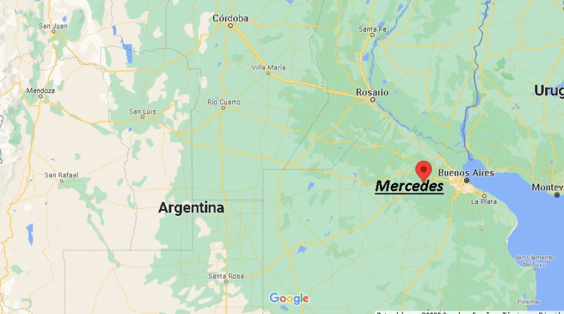 ¿Dónde está Mercedes Argentina