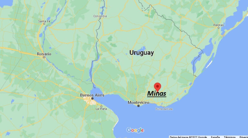 ¿Dónde está Minas Uruguay