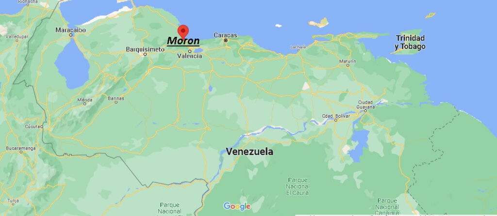 ¿Dónde está Moron Venezuela