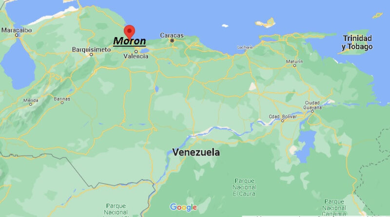 ¿Dónde está Moron Venezuela
