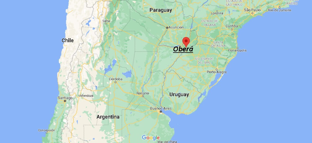 ¿Dónde está Oberá Argentina