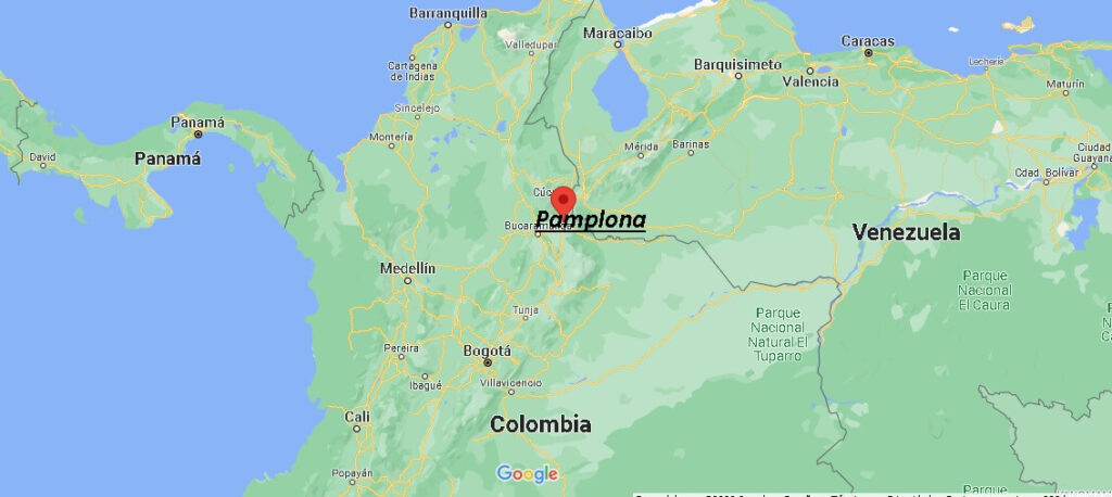 ¿Dónde está Pamplona Colombia