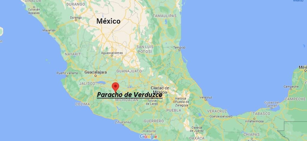 ¿Dónde está Paracho de Verduzco Mexico