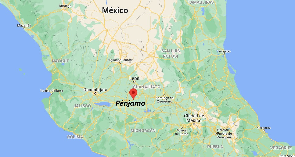 ¿Dónde está Pénjamo Mexico