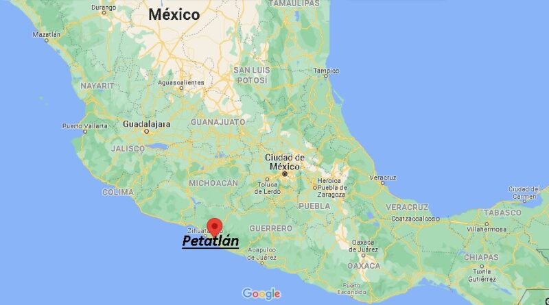 ¿Dónde está Petatlán Mexico