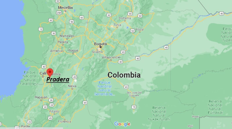 ¿Dónde está Pradera Colombia