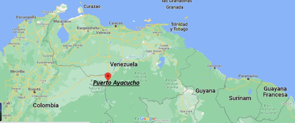 ¿Dónde está Puerto Ayacucho Venezuela