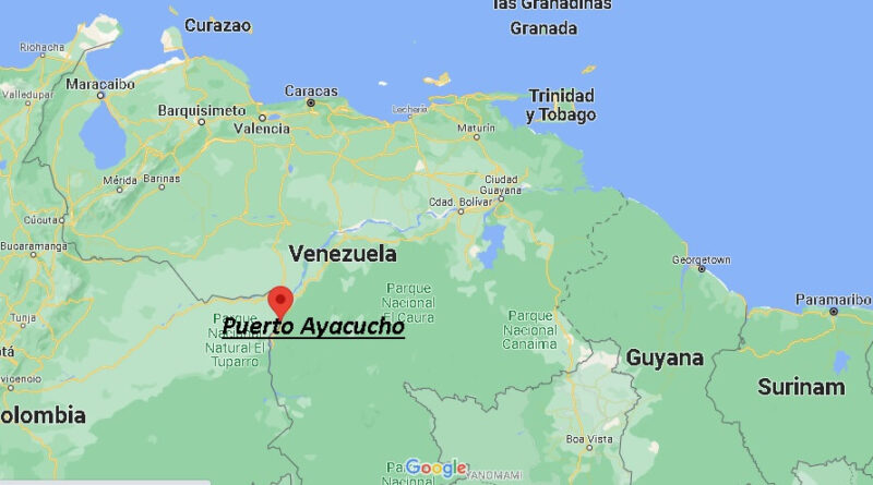 ¿Dónde está Puerto Ayacucho Venezuela