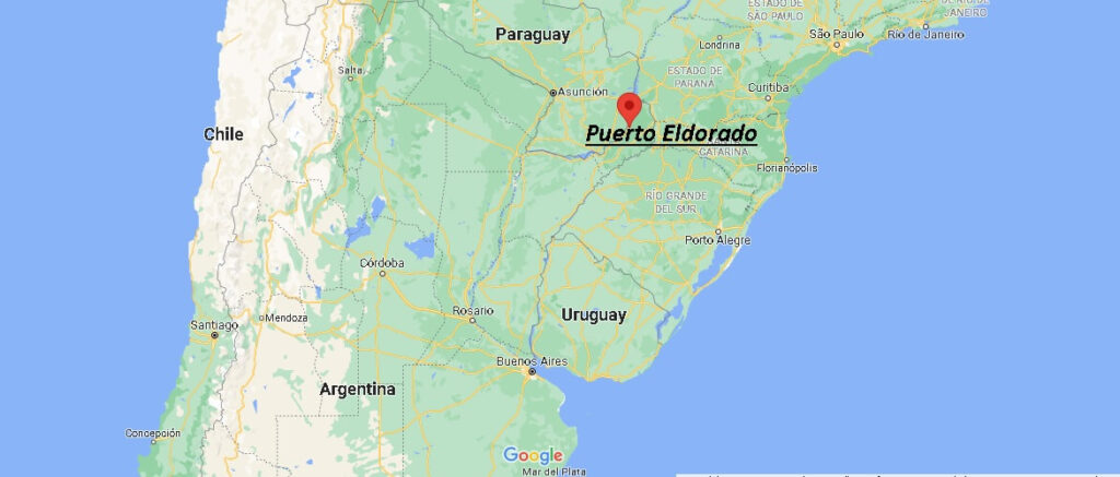 ¿Dónde está Puerto Eldorado Argentina