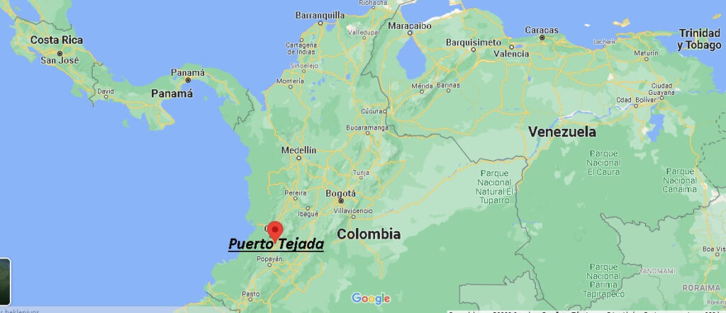 ¿Dónde está Puerto Tejada Colombia