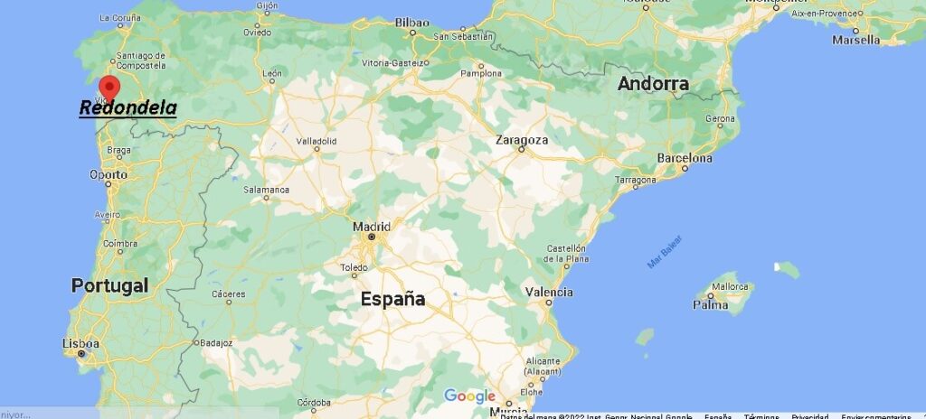 ¿Dónde está Redondela España