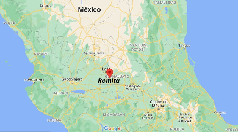 ¿Dónde está Romita Mexico