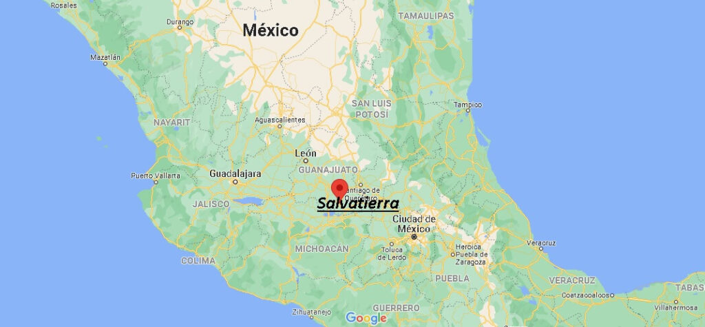 ¿Dónde está Salvatierra Mexico