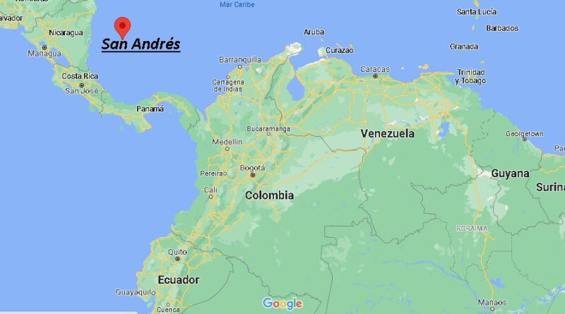 ¿Dónde está San Andrés Colombia