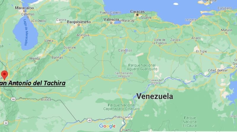 ¿Dónde está San Antonio del Tachira Venezuela