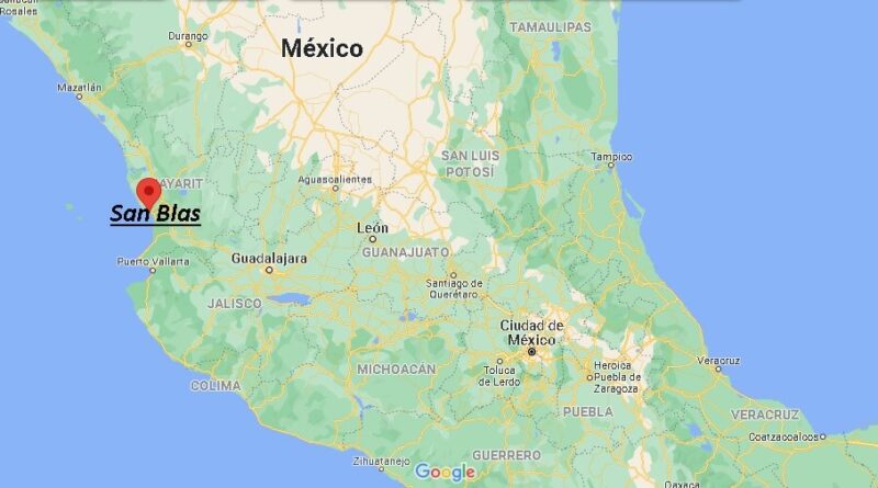 ¿Dónde está San Blas Mexico