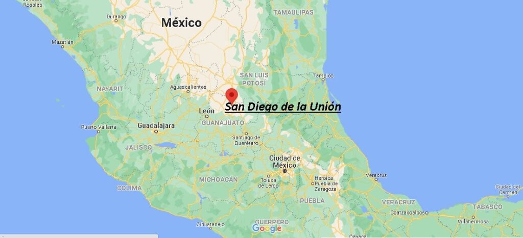 ¿Dónde está San Diego de la Unión Mexico